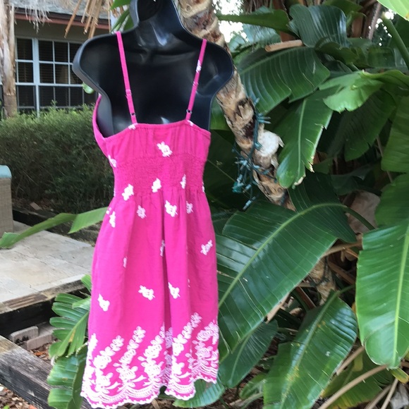Embroidered slip dress - Picture 4 of 6